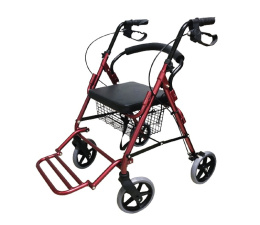 Balkonik inwalidzki - podpórka 4-kołowa COMFORT