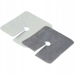 Kompres tracheostomijny 8x9m z aluminium Y z nacięciem - podkład włókninowy